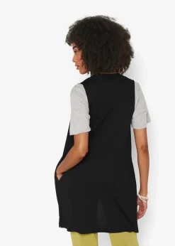 Shirt-Weste aus Viskose Damen Shirts & Tops|Nachhaltigere Materialien