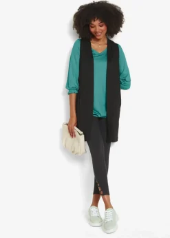 Shirt-Weste aus Viskose Damen Shirts & Tops|Nachhaltigere Materialien