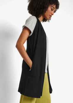 Shirt-Weste aus Viskose Damen Shirts & Tops|Nachhaltigere Materialien