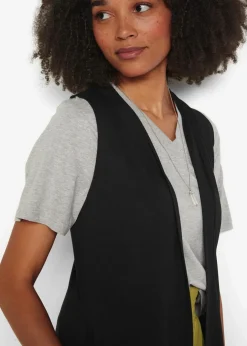 Shirt-Weste aus Viskose Damen Shirts & Tops|Nachhaltigere Materialien