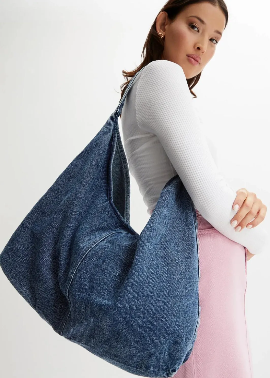 Best Shopper aus Denim Damen Taschen