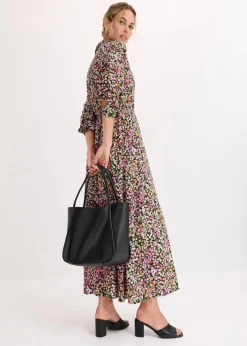 Sale Shopper mit runder Paspelierung und großer Innentasche Damen Taschen