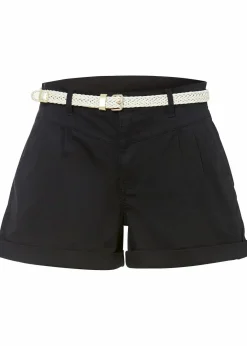 Damen bonprix Hosen|Shorts|Shorts aus Baumwolle