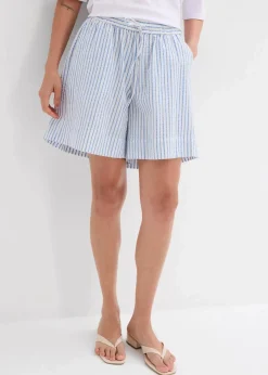 Clearance Shorts aus reiner Baumwolle Damen Hosen|Shorts