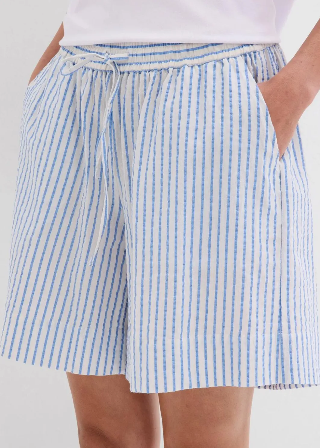 Clearance Shorts aus reiner Baumwolle Damen Hosen|Shorts
