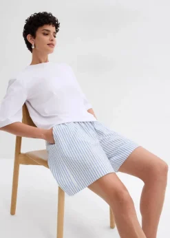 Clearance Shorts aus reiner Baumwolle Damen Hosen|Shorts