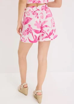 Clearance Shorts aus strukturierter Viskose Damen Nachhaltigere Materialien|Hosen