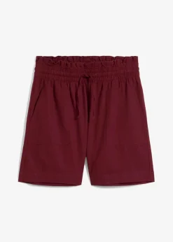 Damen bonprix Hosen|Shorts|Shorts mit Leinen