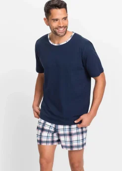 Herren bonprix Pyjamas|Große Größen|Shorty