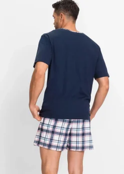 Herren bonprix Pyjamas|Große Größen|Shorty