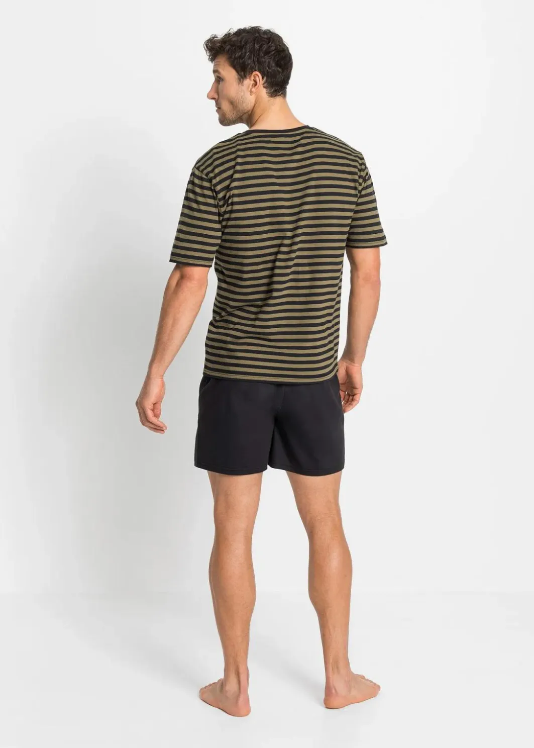 Herren bonprix Pyjamas|Große Größen|Shorty