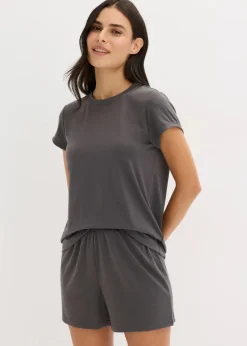 Online Shorty aus leichtem weichem Material Damen Wäsche·Nachtwäsche|Nachtwäsche