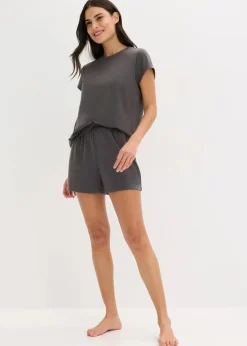Online Shorty aus leichtem weichem Material Damen Wäsche·Nachtwäsche|Nachtwäsche