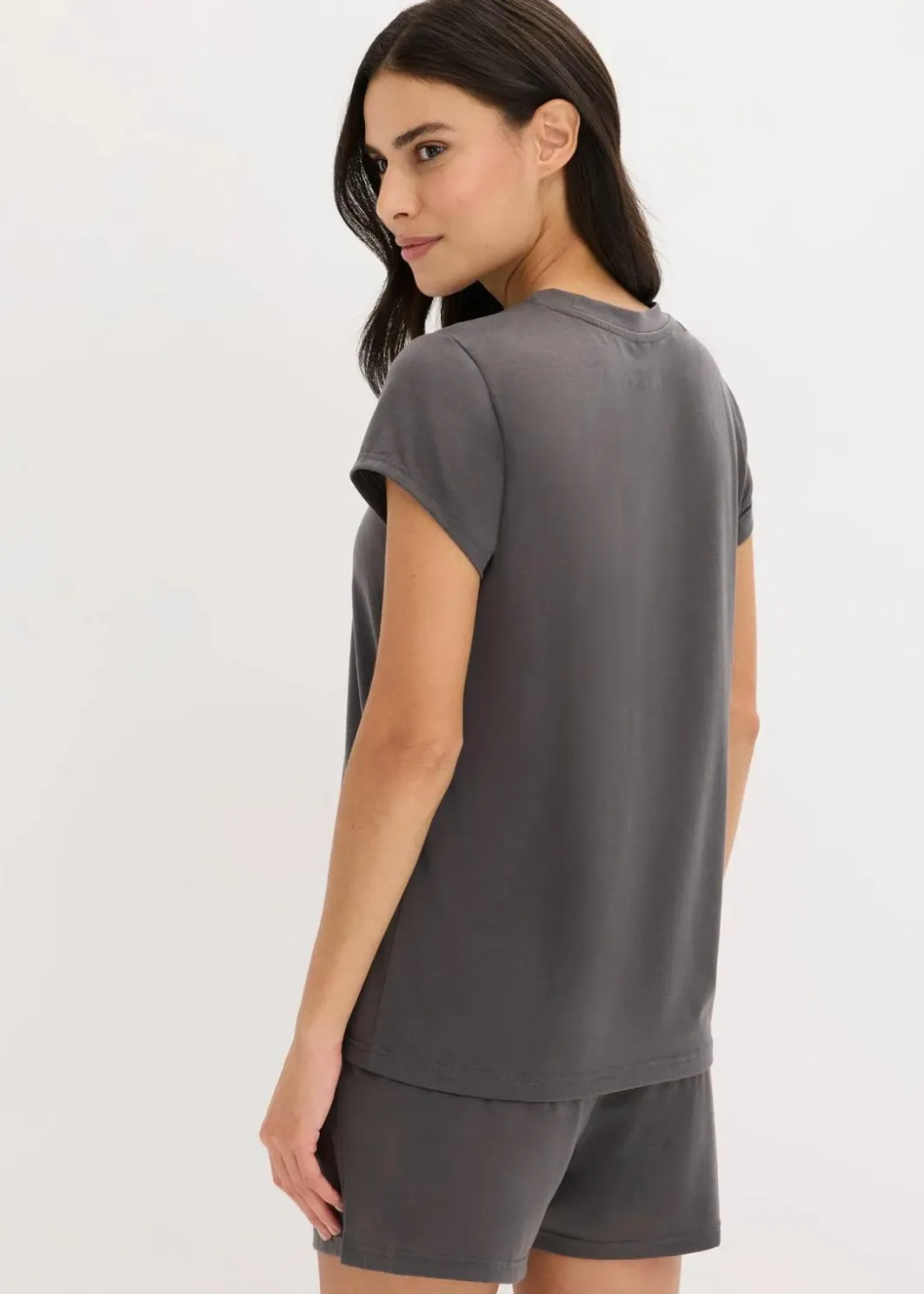 Online Shorty aus leichtem weichem Material Damen Wäsche·Nachtwäsche|Nachtwäsche