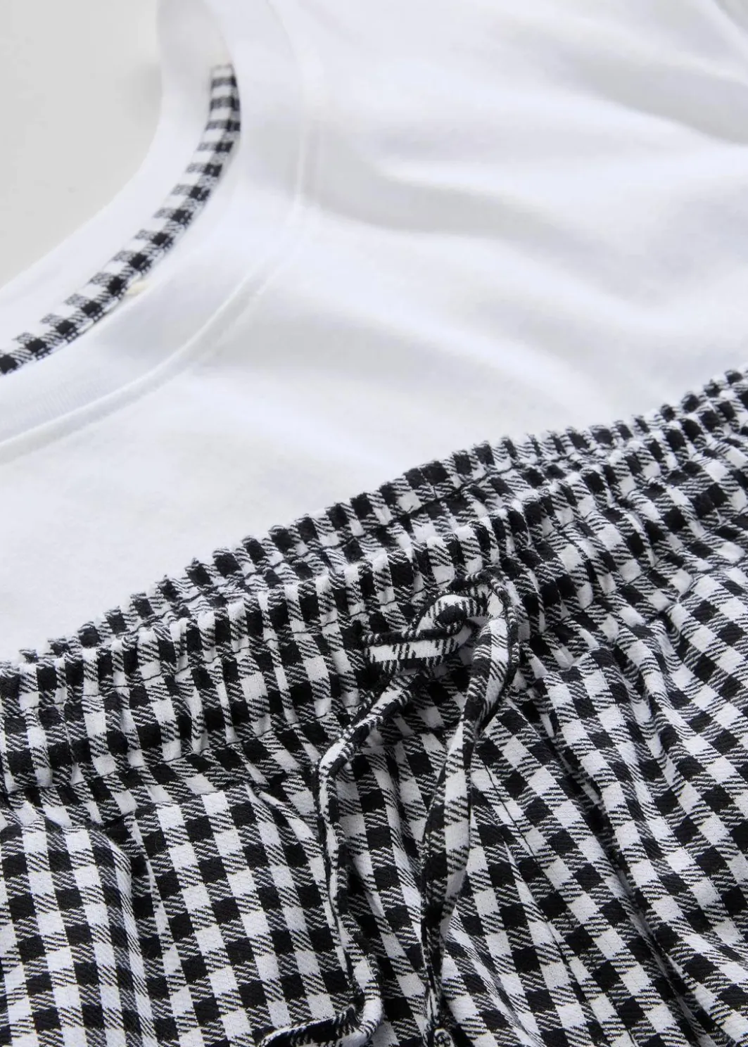 Sale Shorty aus reiner Baumwolle mit kurzen Ärmeln Herren Pyjamas|Große Größen