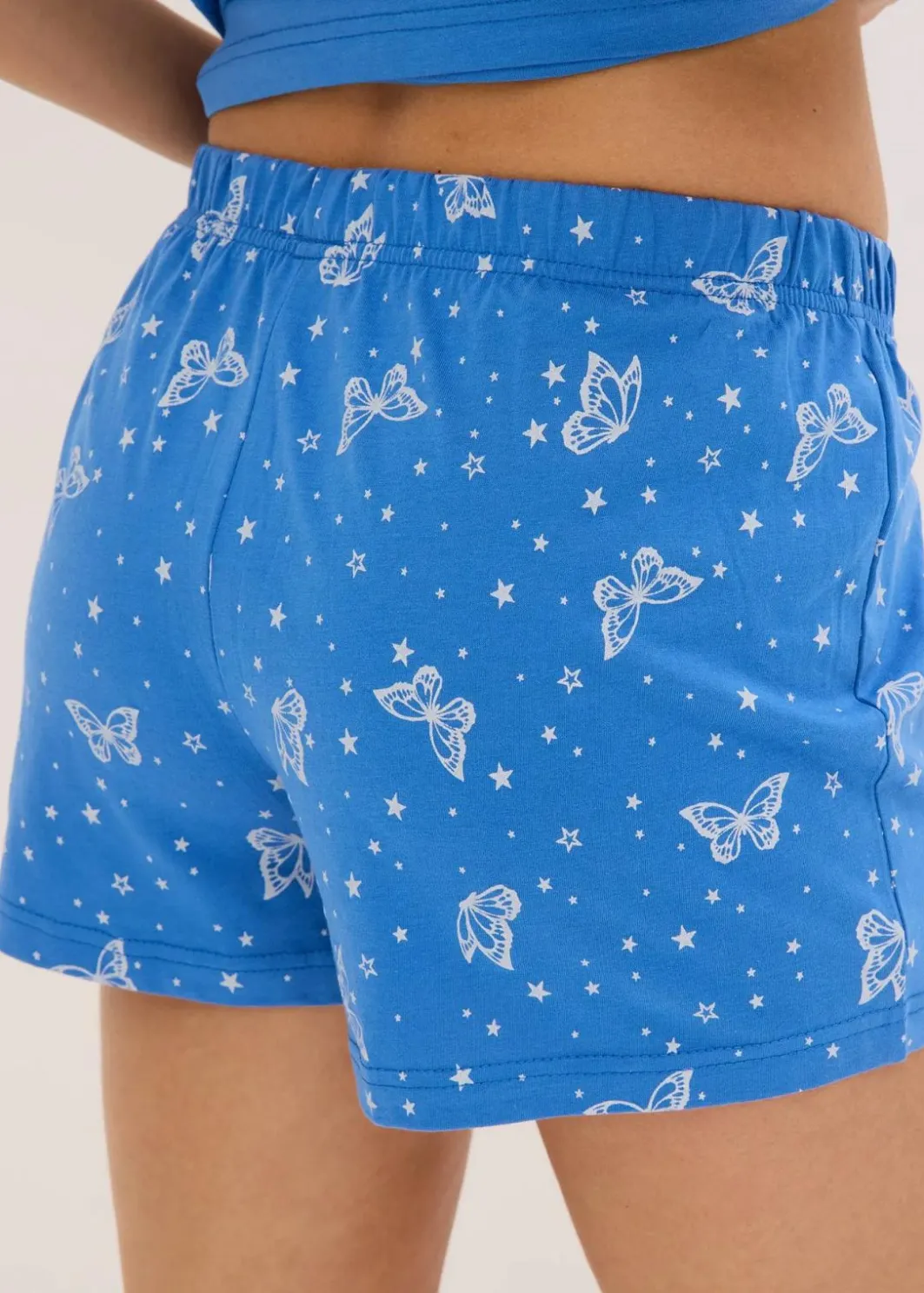 Sale Shorty aus reiner Baumwolle Damen Wäsche·Nachtwäsche|Nachtwäsche