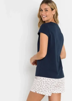 New Shorty aus reiner Baumwolle Damen Wäsche·Nachtwäsche|Nachtwäsche