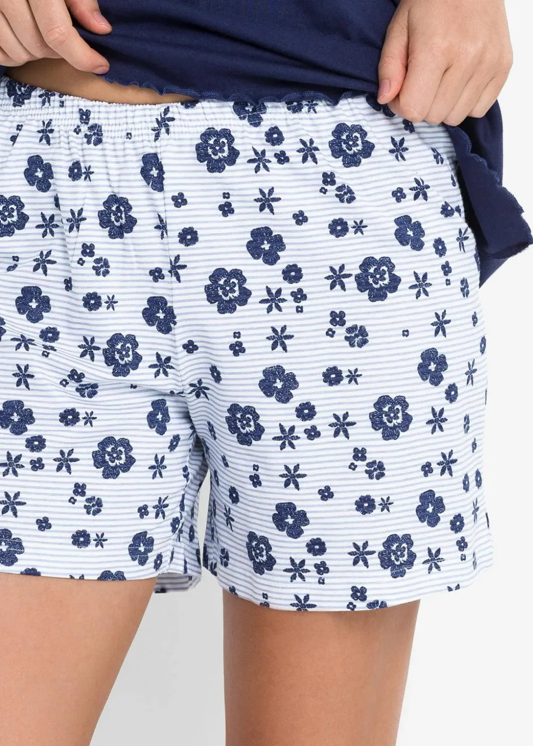 Clearance Shorty aus reiner Baumwolle Damen Wäsche·Nachtwäsche|Nachtwäsche