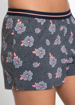 Damen bonprix Wäsche·Nachtwäsche|Nachtwäsche|Shorty aus reiner Baumwolle
