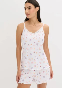 New Shorty aus Rippe Damen Wäsche·Nachtwäsche|Nachhaltigere Materialien