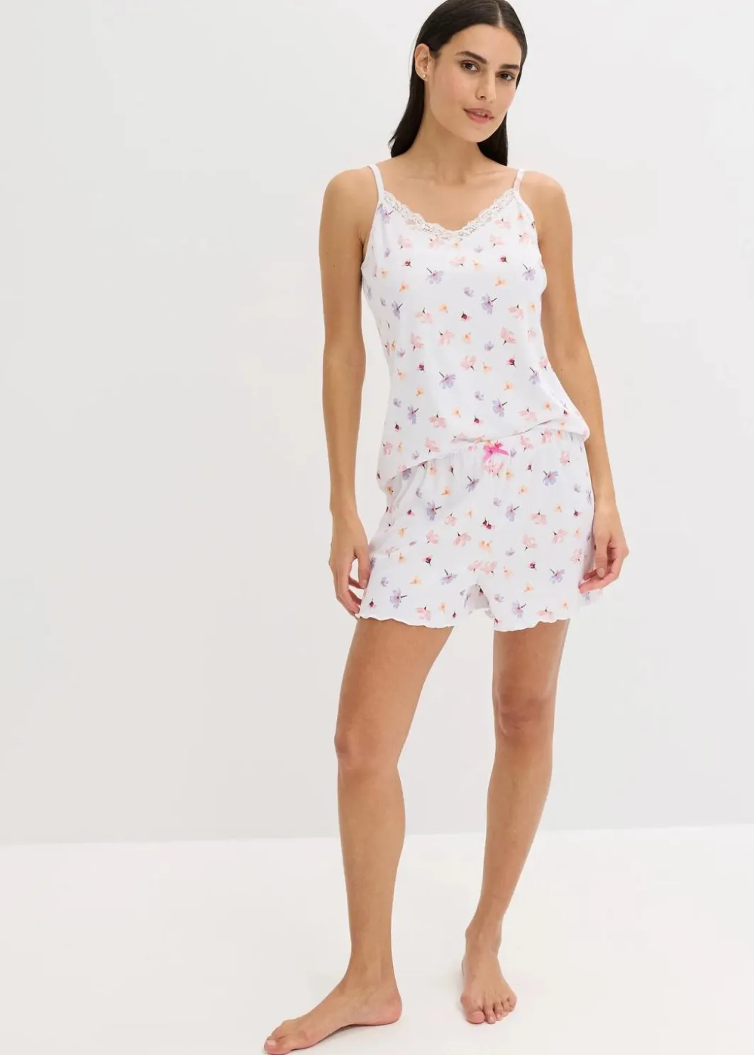 New Shorty aus Rippe Damen Wäsche·Nachtwäsche|Nachhaltigere Materialien