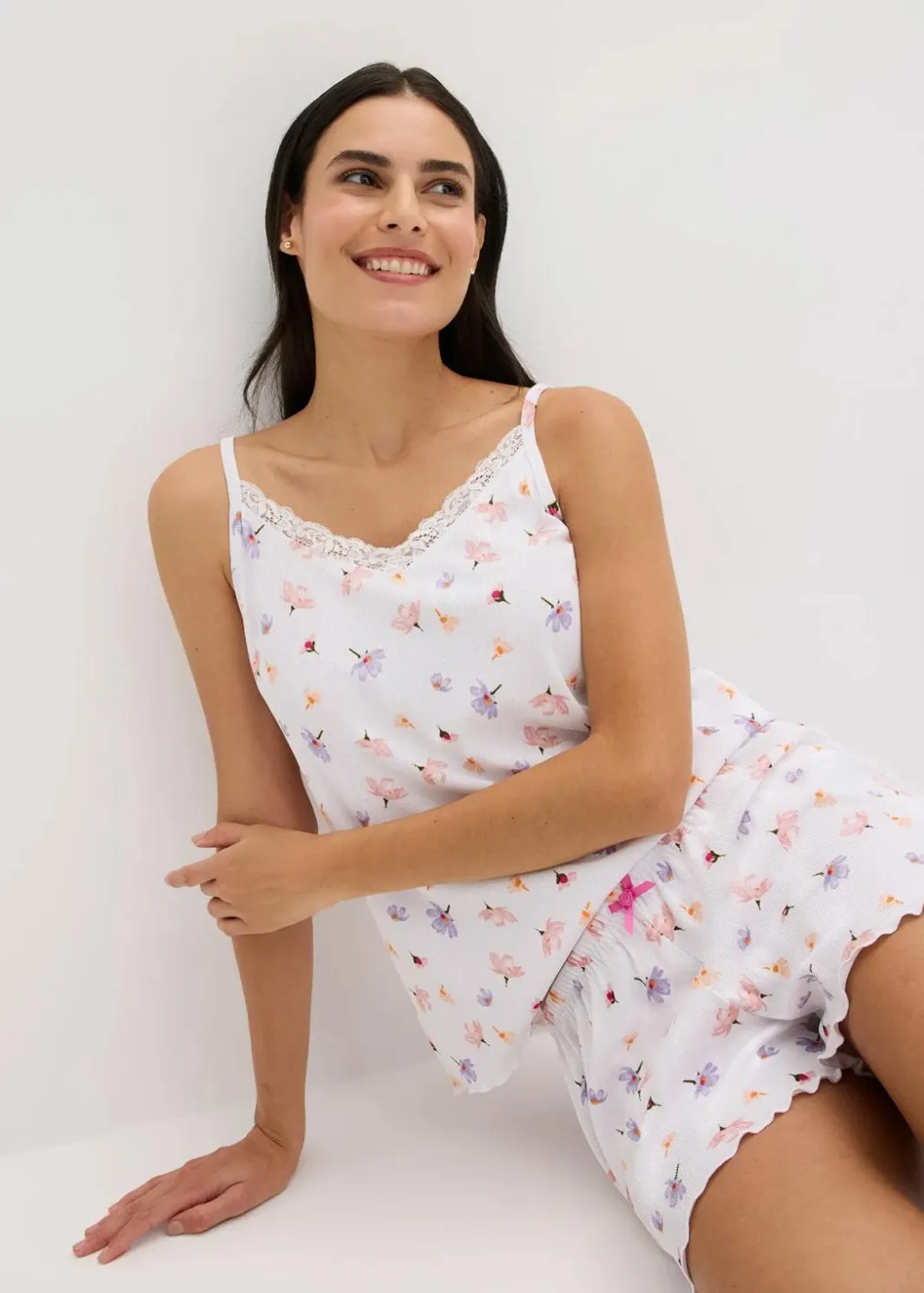 New Shorty aus Rippe Damen Wäsche·Nachtwäsche|Nachhaltigere Materialien