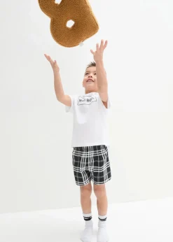 New Shorty aus weicher Baumwolle (2-tlg. Set) Kinder Jungen·Nachtwäsche|Mädchen·Nachtwäsche