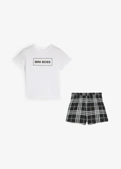 New Shorty aus weicher Baumwolle (2-tlg. Set) Kinder Jungen·Nachtwäsche|Mädchen·Nachtwäsche