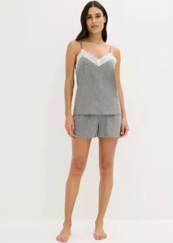 Discount Shorty mit feiner Spitze Damen Wäsche·Nachtwäsche|Nachhaltigere Materialien