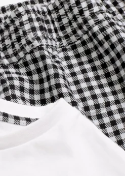 Discount Shorty mit gewebter Shorts Damen Wäsche·Nachtwäsche|Nachtwäsche