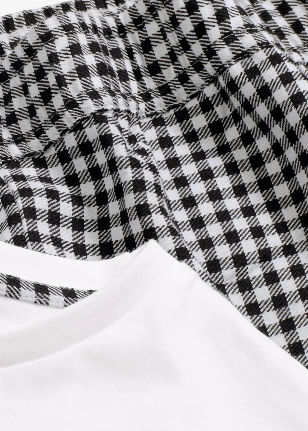 Discount Shorty mit gewebter Shorts Damen Wäsche·Nachtwäsche|Nachtwäsche