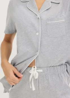 Damen bonprix Wäsche·Basics|Wäsche·Nachtwäsche|Shorty mit Knopfleiste