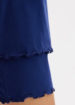 Damen bonprix Wäsche·Nachtwäsche|Nachhaltigere Materialien|Shorty mit Knopfleiste