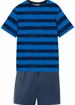 Kinder bonprix Jungen·Nachtwäsche|Shorty mit weicher Baumwolle (4-tlg. Set)