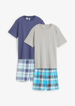 Discount Shorty mit weicher Bio-Baumwolle (4-tlg. Set) Kinder Jungen·Nachtwäsche|Mädchen·Nachtwäsche