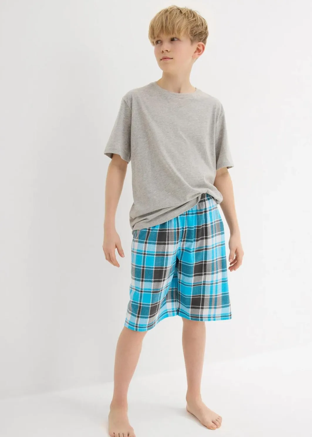 Discount Shorty mit weicher Bio-Baumwolle (4-tlg. Set) Kinder Jungen·Nachtwäsche|Mädchen·Nachtwäsche