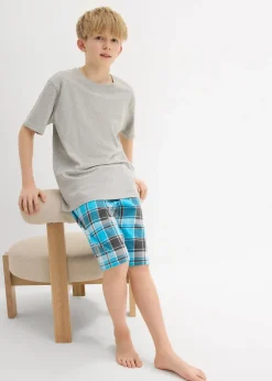 Discount Shorty mit weicher Bio-Baumwolle (4-tlg. Set) Kinder Jungen·Nachtwäsche|Mädchen·Nachtwäsche