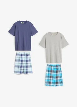 Discount Shorty mit weicher Bio-Baumwolle (4-tlg. Set) Kinder Jungen·Nachtwäsche|Mädchen·Nachtwäsche