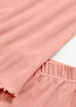 Damen bonprix Wäsche·Nachtwäsche|Nachtwäsche|Shorty mit zartem Spitzenbesatz