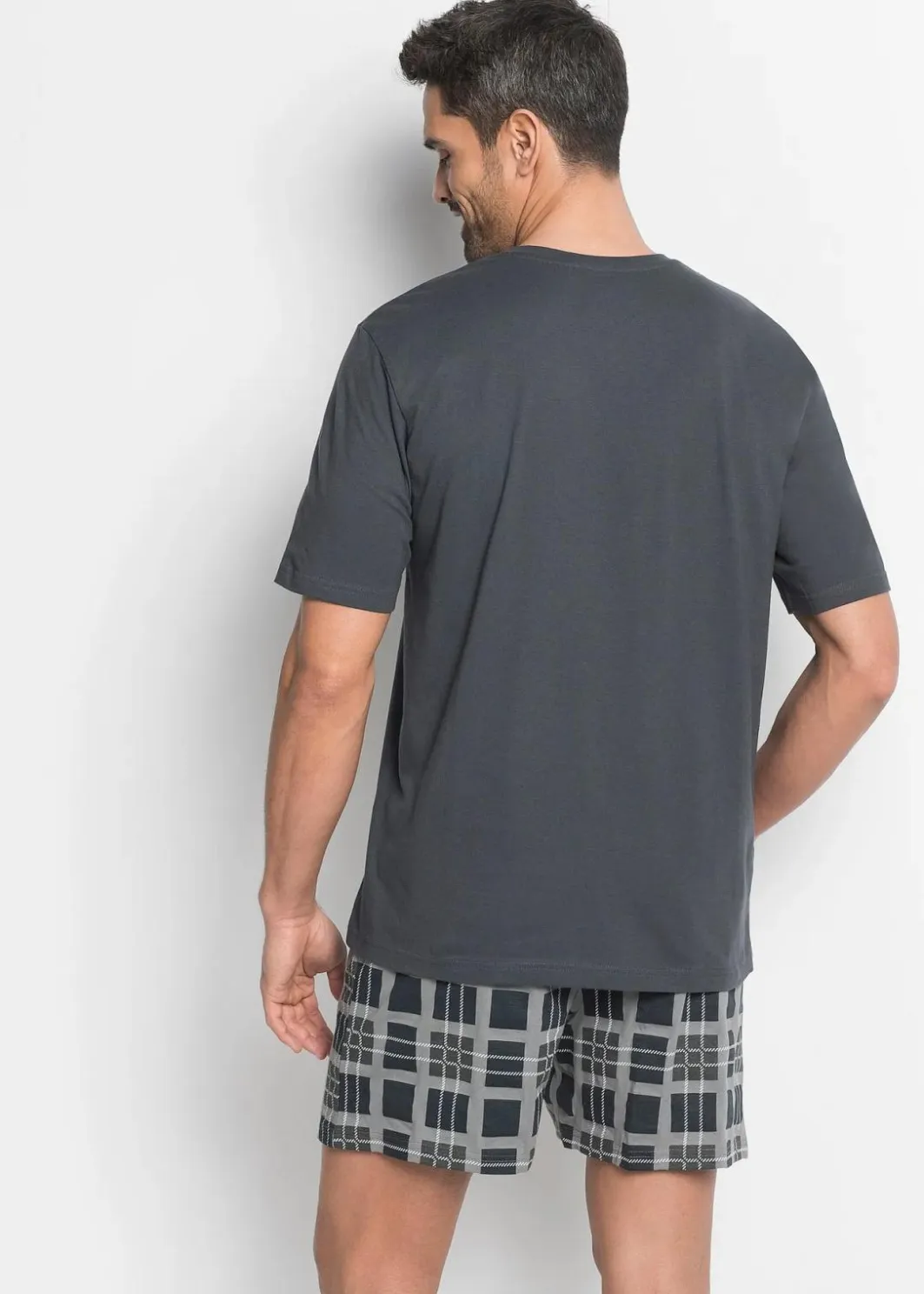 Discount Shorty (2-tlg. Set) Herren Pyjamas|Große Größen