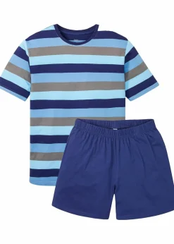 Herren bonprix Pyjamas|Wäsche|Shorty (2-tlg. Set)