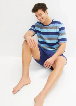 Herren bonprix Pyjamas|Wäsche|Shorty (2-tlg. Set)