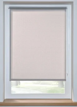 New Sichtschutzrollo in Leinen Optik Rollos