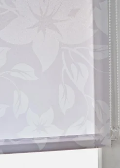 New Sichtschutzrollo mit Blumendruck Rollos