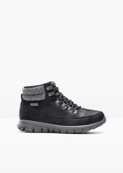 Damen Skechers High Heels|Gefütterte Winterschuhe|Boot