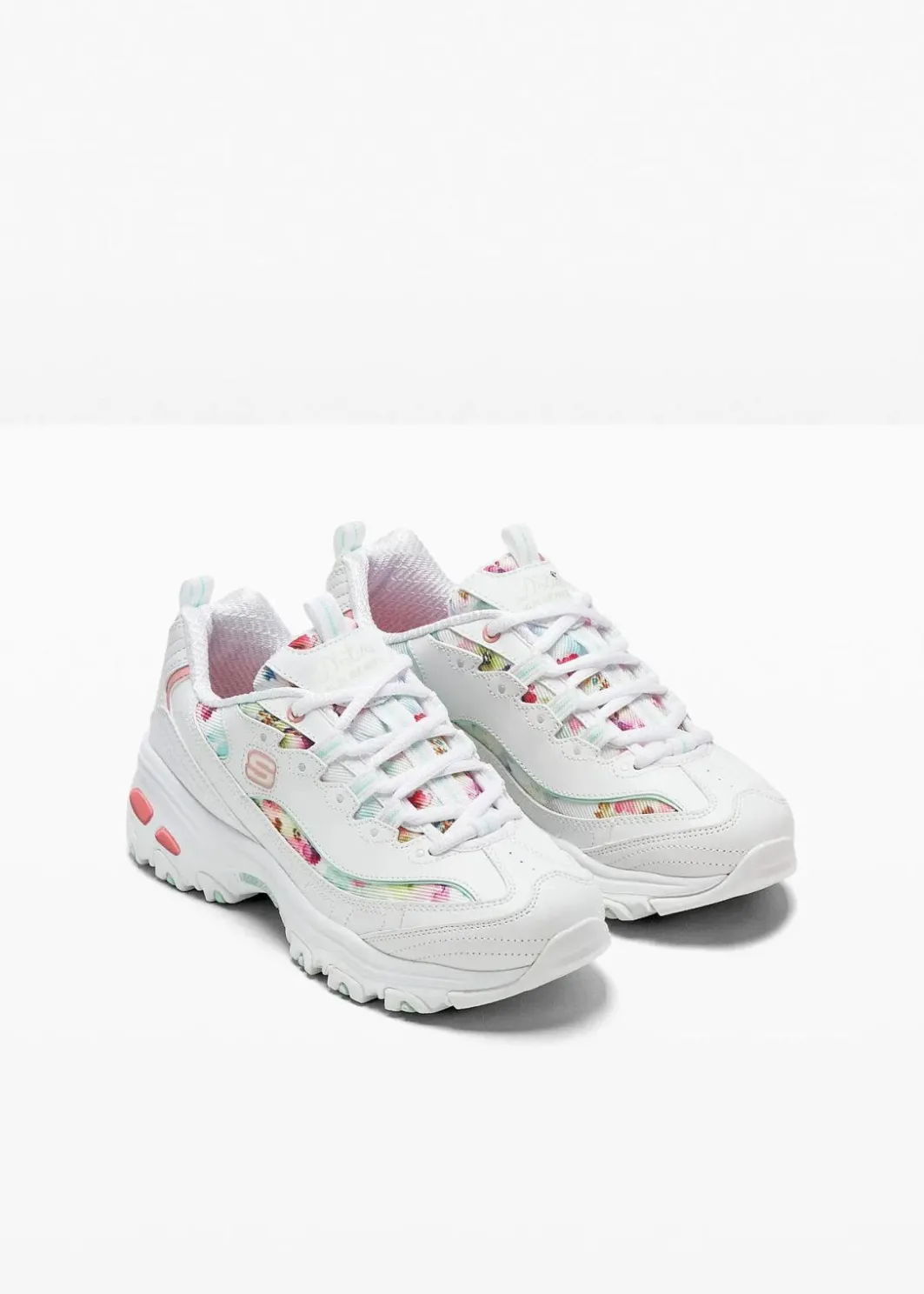 Damen Skechers High Heels|Sneaker|Chunky Sneaker mit Memory Foam