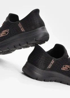New Komfort-Slip-In-Sneaker mit Memory Foam Damen High Heels|Komfortschuhe