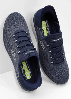 Herren Skechers Sneaker|Komfort-Slip-In-Sneaker mit Memory Foam