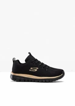 Damen Skechers High Heels|Komfortschuhe|Komfort-Sneaker mit Memory Foam