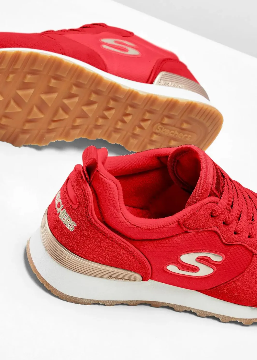 Damen Skechers Sneaker|High Heels|Sneaker mit Memory Foam